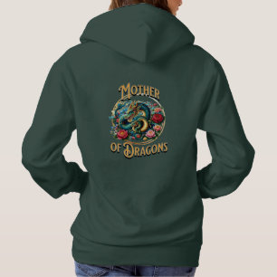 Mor i Dragons Mamma och Baby Dragon T Shirt