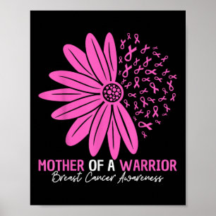 Mor i en brinnande bryggsamhets - blomma poster