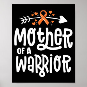 Mor i en krigare Mamma-familjens leukemi Cancer Aw Poster