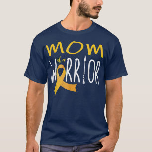 Mor i en krigare medvetenhet om cancer i barndomen t shirt