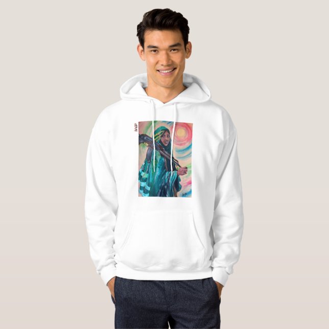 mor i Eritrea Hoodie (Hel framsida)