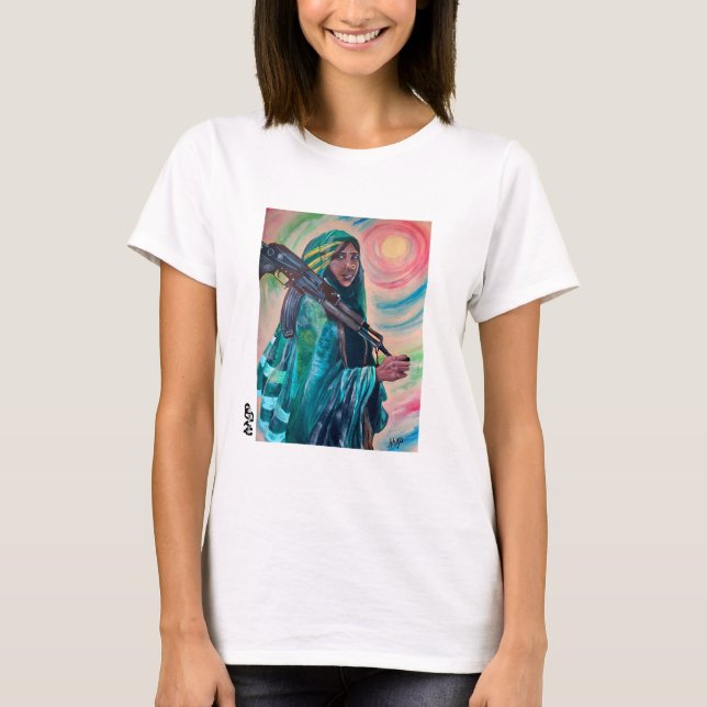 mor i Eritrea T Shirt (Framsida)