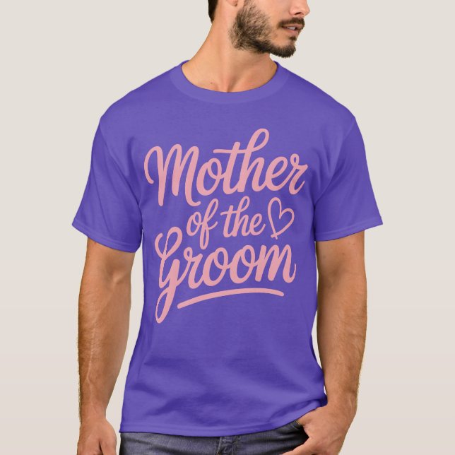 Mor i familjen Groom T Shirt (Framsida)