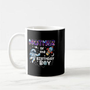 Mor i födelsedagens Astronaut Boy Space-tema Kaffemugg