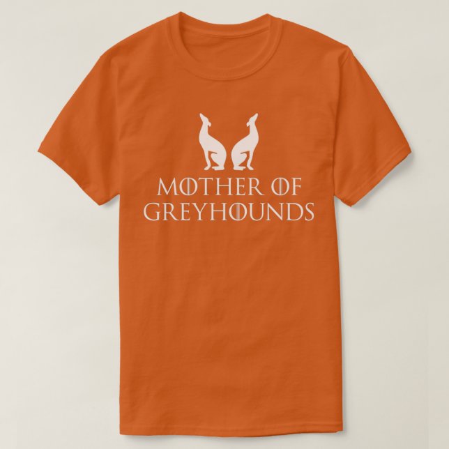 Mor i Greyhound (2)  T Shirt (Design framsida)