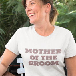 Mor i GROOM Black Bröllop T Shirt