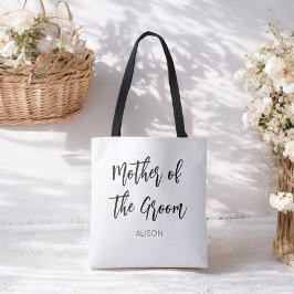 Mor i Groom Black White Tygkasse
