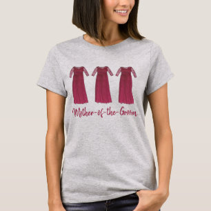 Mor i Groom Bröllop Brudens sida Gift Tee Shirt