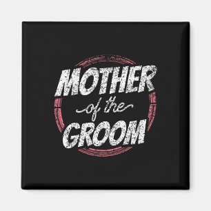 Mor i Groom Bröllopsfest Bachelor Mamma Mamma Magnet