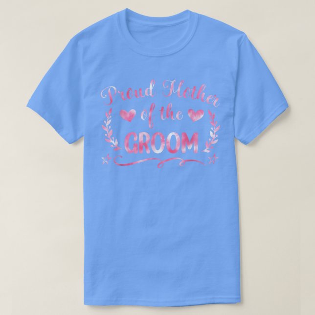 Mor i Groom Budens mamma Bachelor P T Shirt (Design framsida)