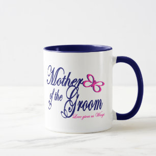 Mor i Groom/Butterfly Mugg