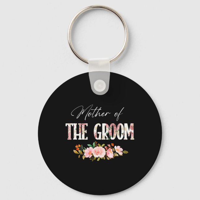 Mor i Groom jag älskade honom först Mors dag Nyckelring (Framsida)
