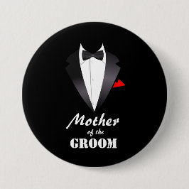 Mor i Groom med Tuxedo Shirt - Knapp