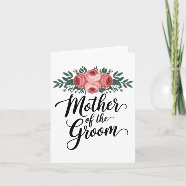 Mor i Groom Möhippa Mamma från Kort (Framsida)