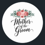 Mor i Groom Möhippa Mamma från Runt Klistermärke<br><div class="desc">Mor i Groom Möhippa Mamma från Groom</div>