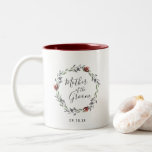 Mor i Groom Mugg | Rustik höstbloom<br><div class="desc">Fira Mor i Groom (eller skräddarsy för att säga Bride) med detta vackra kaffe Mugg. Detta kommer att göra ett fantastiskt tillägg till bröllopsfestens gåvor och få mamma eller mor att känna sig mycket speciella! Lägg till anpassningsbarnas ordalydelse i den här designen genom att använda rutorna "Redigera den här designmallen"...</div>