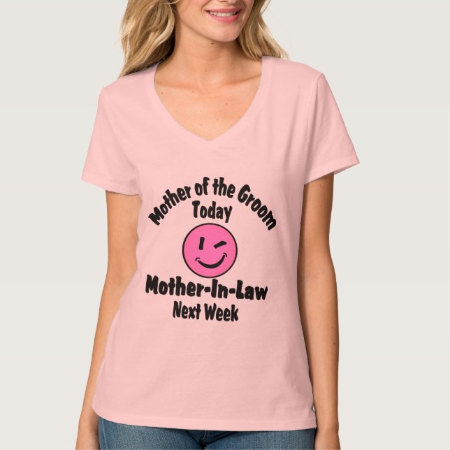 Mor i Groom T Shirt (Framsida)
