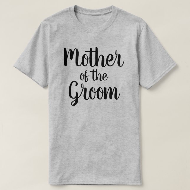 Mor i Groom T Shirt (Design framsida)