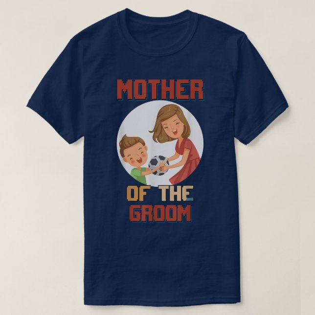 Mor i Groom T Shirt (Design framsida)