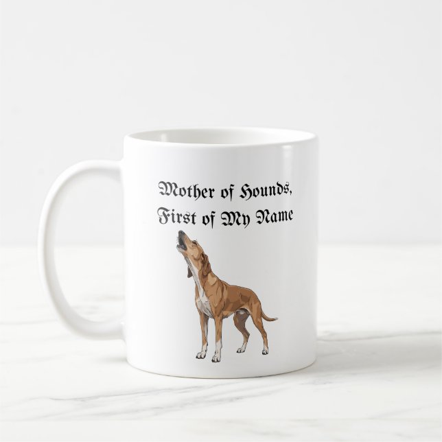 Mor i Hound, första Namn Kaffemugg (Vänster)