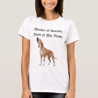 Mor i Hound, första Namn T Shirt