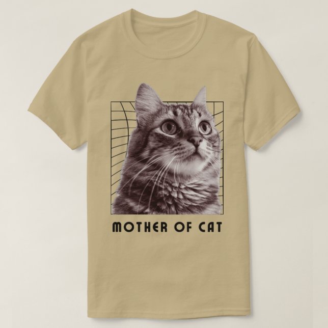 Mor i Katt T Shirt (Design framsida)