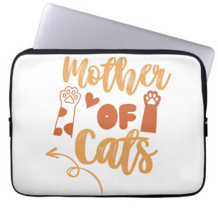 Mor i Katter Laptop Fodral