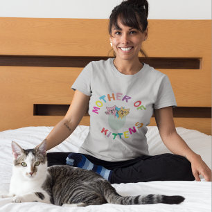 Mor i Kittens skjorta, skjortklövergift T Shirt