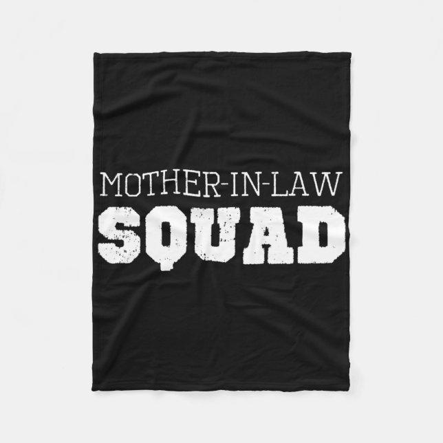 Mor-i-law Squad Coola Funny Fleecefilt (Framsidan)