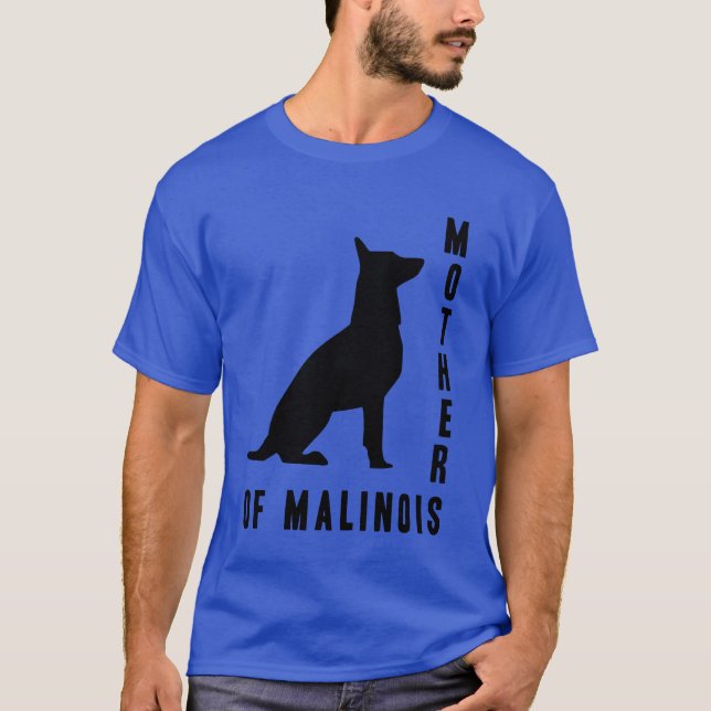 Mor i Malinois retro T Shirt (Framsida)