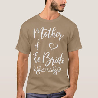 Mor i matchningen mellan Bride & Groom Bröllop T Shirt