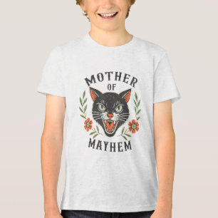 Mor i Mayhem Funny Mamma Cat Mor i Mayhem Ca T Shirt