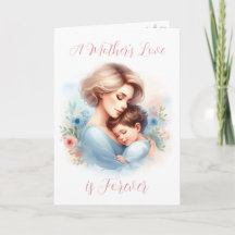 Mor i Mor i vattenfärgen vid kärlek