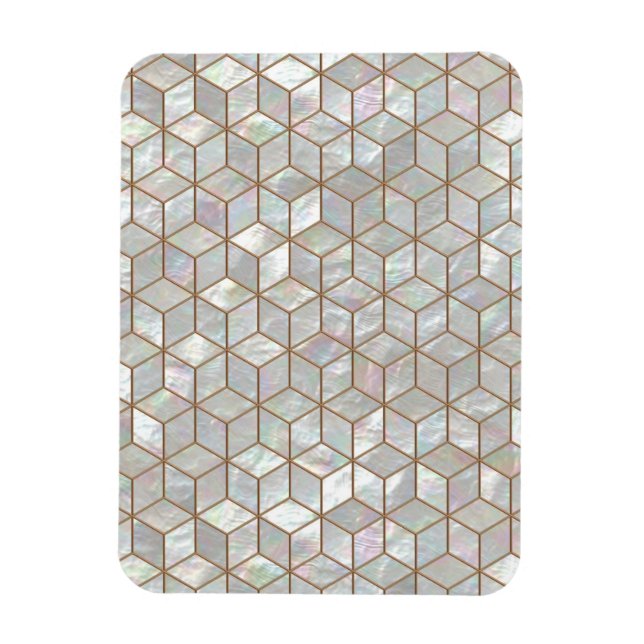 Mor i pärlplattor magnet (Vertikal)