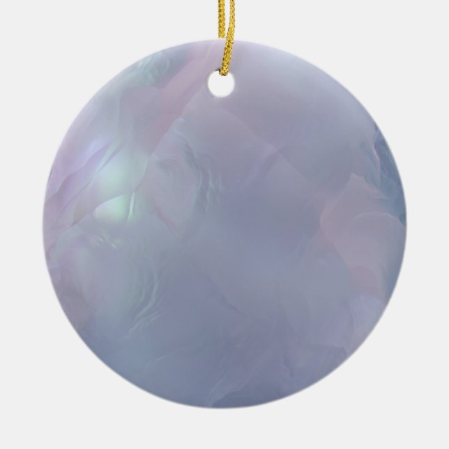 Mor i Pearl Effect Round Ceramic Ornaments Julgransprydnad Keramik (Framsidan)