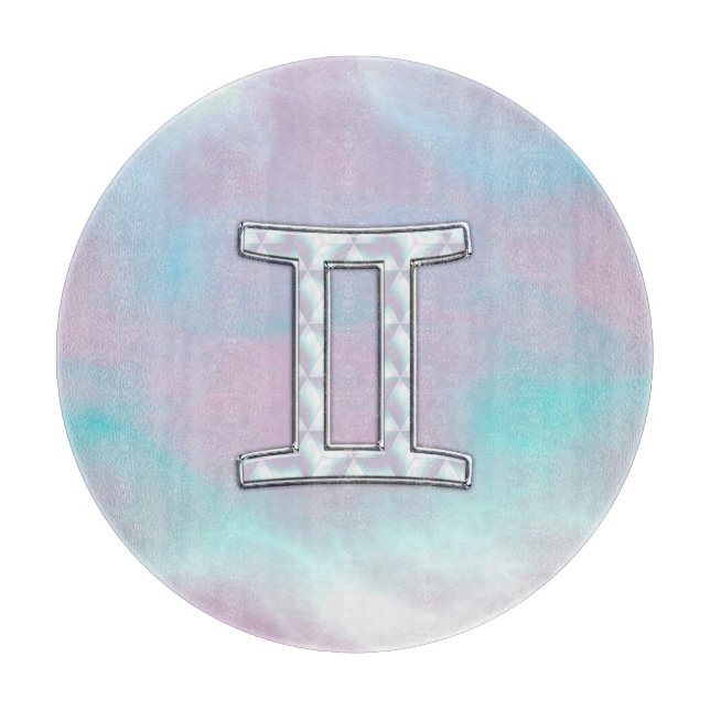 Mor i Pearl Gemini Zodiac Symbol (Framsidan)