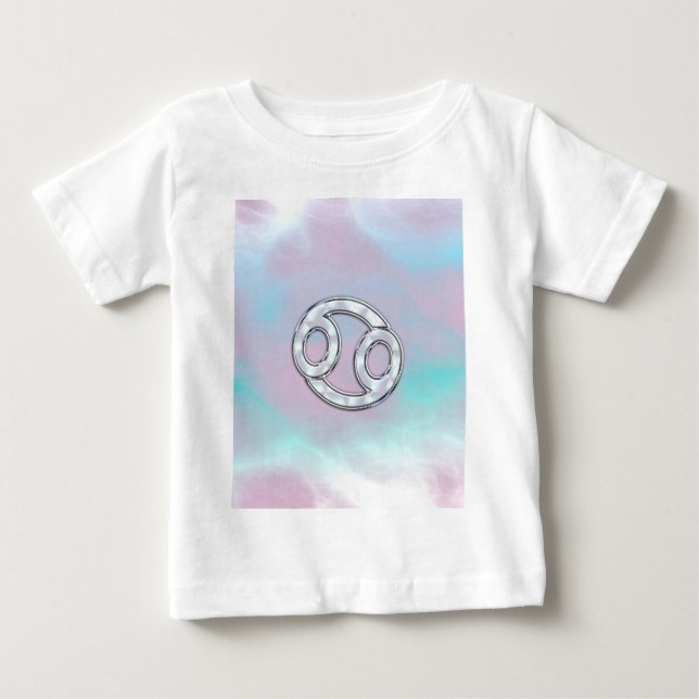 Mor i Pearl Stil Cancer Zodiac Sign Decor T-shirt (Framsida)