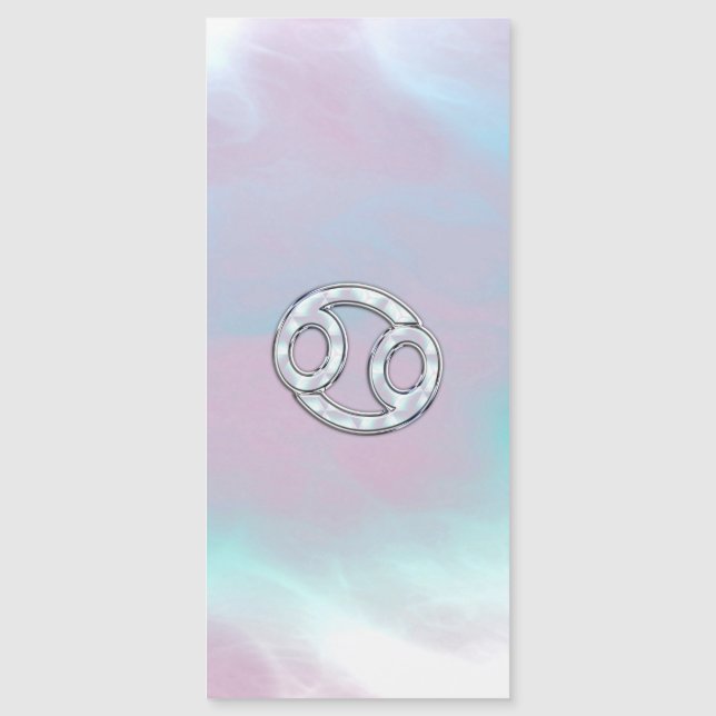 Mor i Pearl Stil Cancer Zodiac Symbol (Framsida)