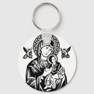 Mor i Perpetual Help Nyckelring