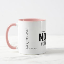 Mor i Personligen Groom Flowing Script Mugg