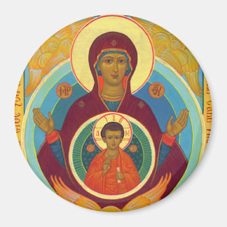 Mor i skylten magnet