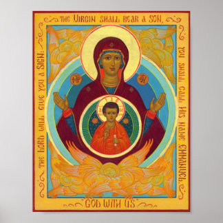 Mor i skylten poster