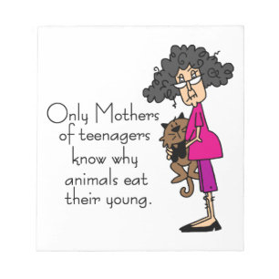 Mor i Teenagers Anteckningsblock