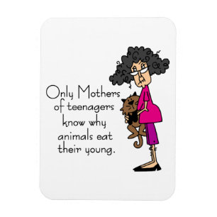 Mor i Teenagers Magnet