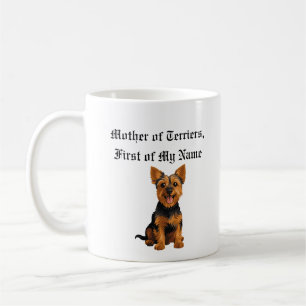 Mor i Terriers, första Namn Kaffemugg