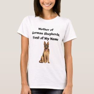 Mor i tyska herdar, första Namn T Shirt