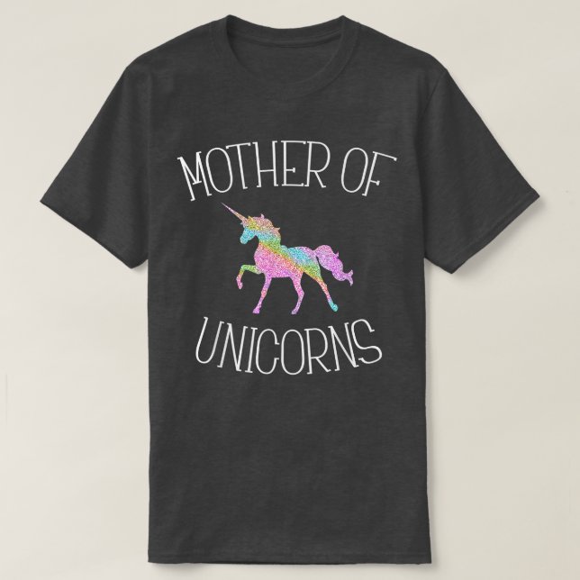 Mor i Unicorns T Shirt (Design framsida)