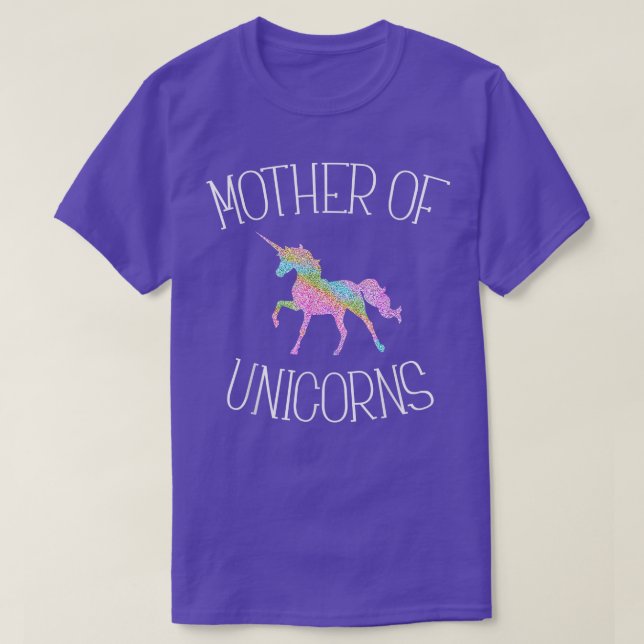 Mor i Unicorns T Shirt (Design framsida)