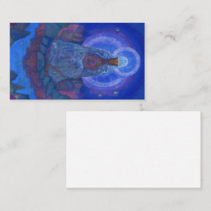 Mor i världen, 1924 av Nicholas Roerich Visitkort
