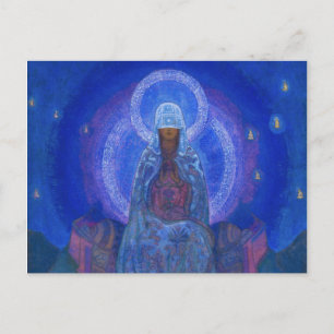 Mor i världen, 1924 av Nicholas Roerich Vykort